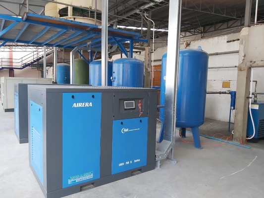 132kW ระบบขับเคลื่อนข้อต่อคอมเพรสเซอร์โรตารี่สกรู