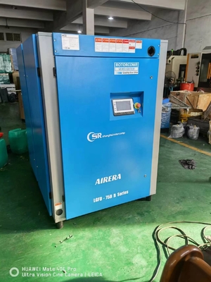 10 Bar ถึง 15 Bar Lubricated Screw Air Compressor สำหรับใช้ในอุตสาหกรรม