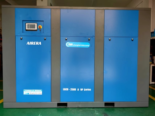 200KW VSD สกรูคอมเพรสเซอร์ ประหยัดพลังงาน ประสิทธิภาพสูงและเสียงต่ํา