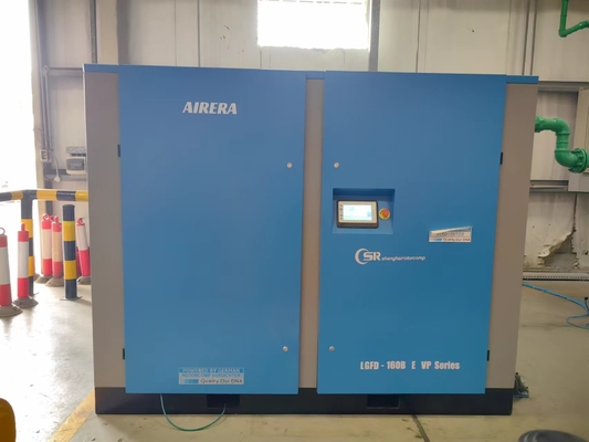 เครื่องดับสกรู VSD ขนาด 250kw PM พร้อมความจุน้ํามัน 10L-200L และน้ํามันสังเคราะห์