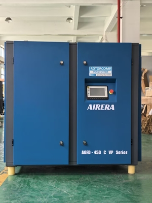 Shanghai Rotorcomp AGFD-45D C VP อุตสาหกรรม เครื่องปรับอากาศสกรูที่ขับโดยตรง