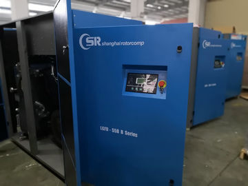 เครื่องอัดแบบโรตารี่คอมเพรสเซอร์แบบมัลติฟังก์ชันน้ำมันน้ำท่วมแผงควบคุมไมโครโปรเซสเซอร์