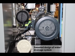 เครื่องอัดอากาศแบบโรตารี่แบบไม่มีน้ำมันสำหรับการขุดโลหะ 10hp - 100hp