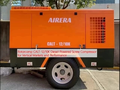 Rotorcomp CALT-12/10K เครื่องปัดอากาศสกรู: ประสิทธิภาพสูง, ผลงานที่น่าเชื่อถือสําหรับการใช้งานอุตสาหกรรม