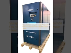 Shanghai Rotorcomp RC-042 S1 Air End Oil Free Air Compressor กับความเร็วเครื่องยนต์ 2890 นาที