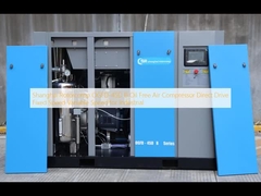 Shanghai Rotorcomp OGFD-45D B เครื่องปรับอากาศไร้น้ํามัน เครื่องขับเคลื่อนตรง ความเร็วคงที่ ความเร็วแปรสําหรับอุตสาหกรรม