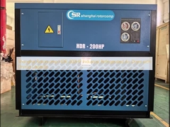 เครื่องทำลมแห้งแบบแช่เย็นสำหรับอุตสาหกรรม Shanghai Rotorcomp HDR-200HP พร้อมความสามารถในการทำลมแห้ง