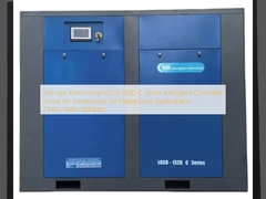 Shanghai Rotorcomp LGCD-132D ซีรีส์ C Intelligent Controller Screw Air Compressor สําหรับการใช้งานหนัก 2540×1640×1800Mm