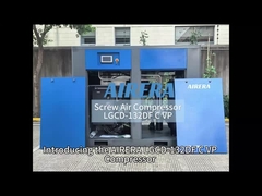 เครื่องอัดอากาศแบบสกรู